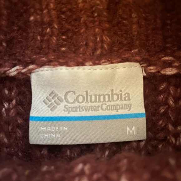 Cozy Columbia Women’s wool blend Sweater M - Picture 7 of 7